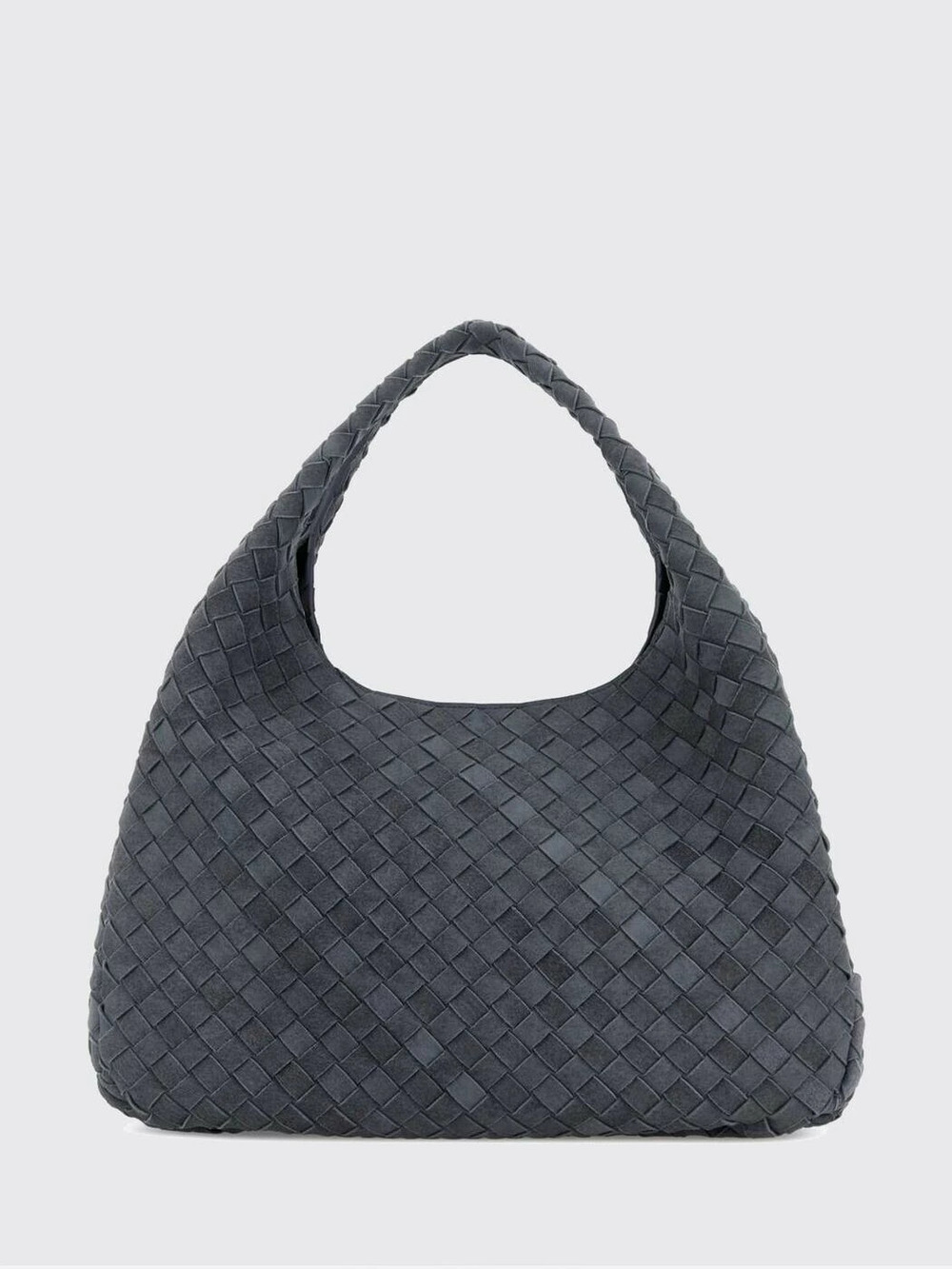 Bottega Veneta Jodie Intrecciato Hobo Bag Leather Gray